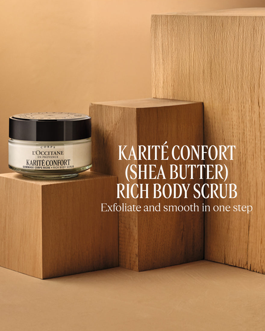 Karité Confort Rich Body Scrub - 6.9 oz