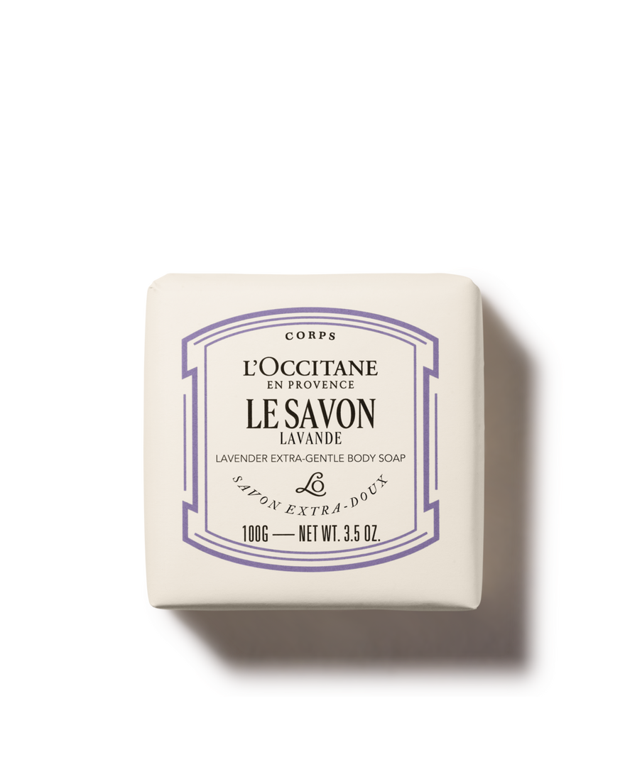Le Savon Shea Lavender Extra-Gentle Body Soap - 3.5 oz