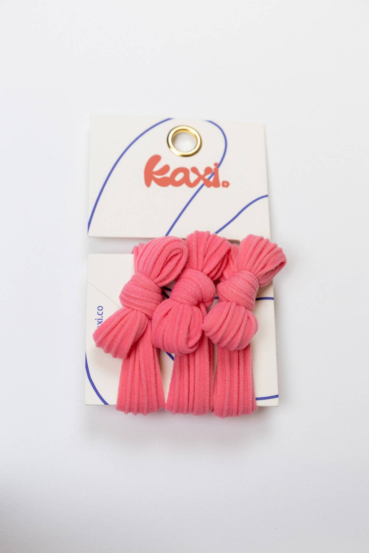 BOW SLICK BACK HAIR TIES