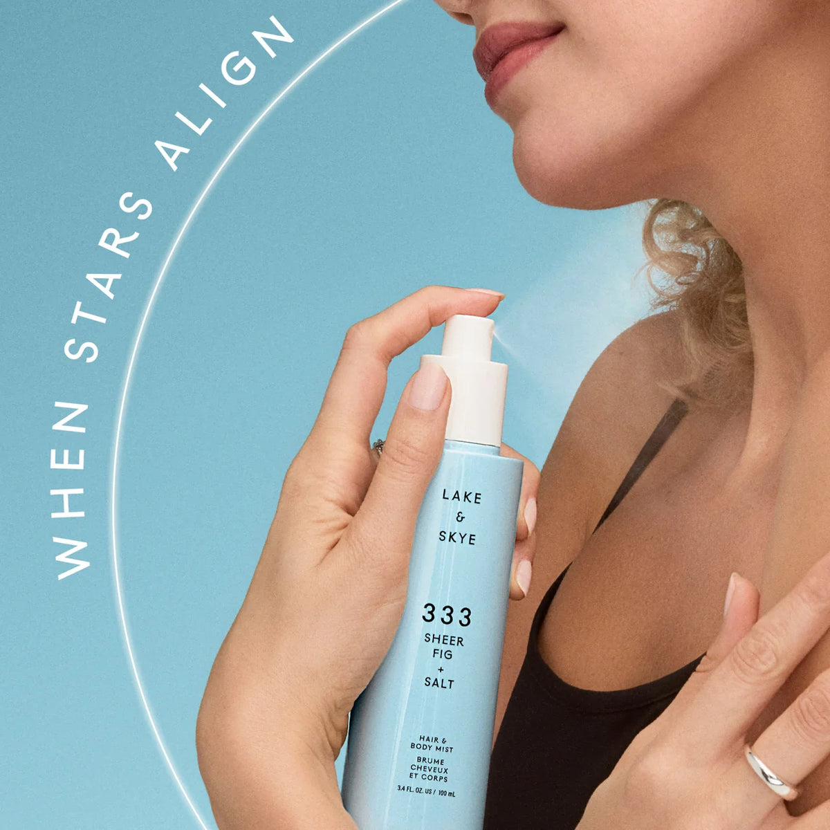333 Sheer Fig + Salt Hair + Body Mist
