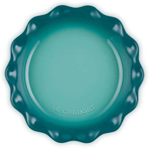 Heritage Pie Dish 9in - Bleu Riviera