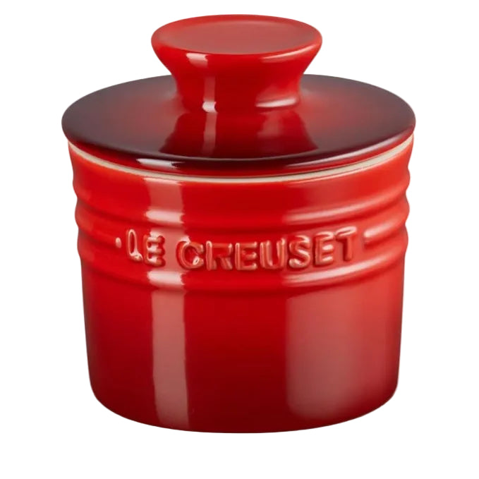 Butter Crock 6oz - Cerise