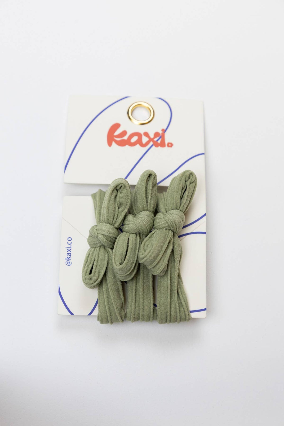 BOW SLICK BACK HAIR TIES