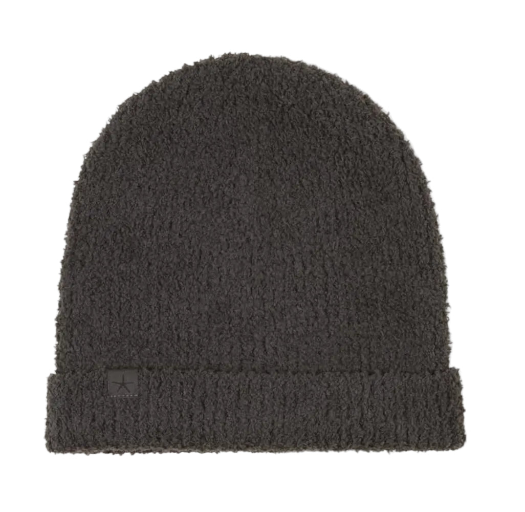 CC Ribbed Beanie - Carbon