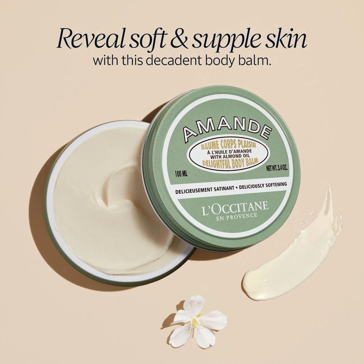 Almond Delightful Body Balm - 3.4 oz