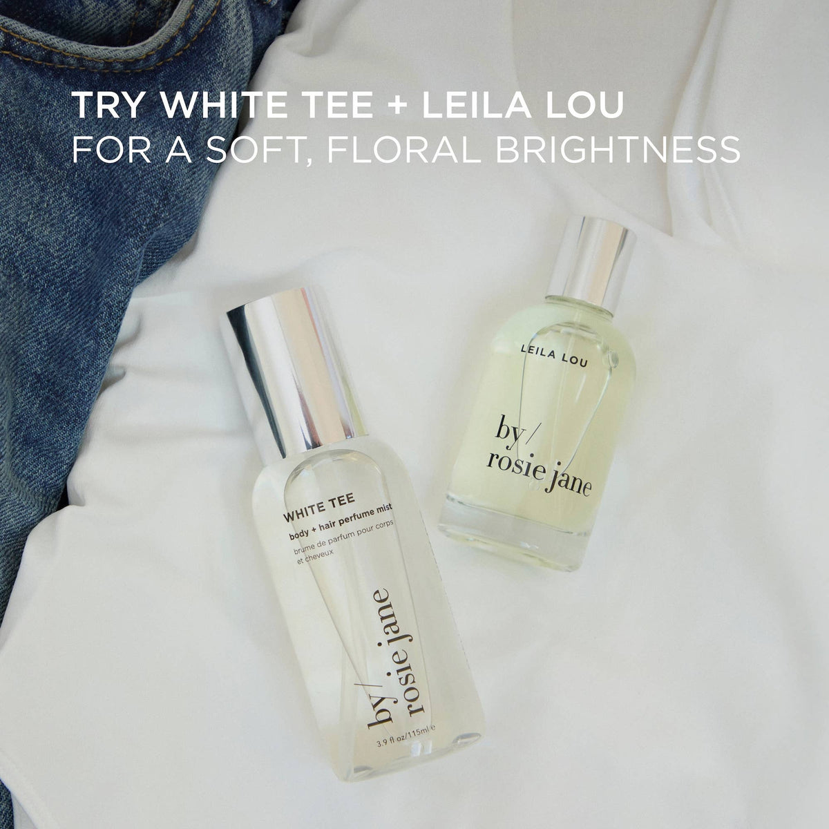 WHITE TEE body + hair perfume mist