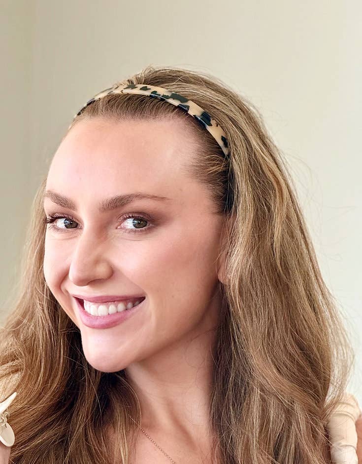 Eve Headband Italian Acetate - 1/2" Wide