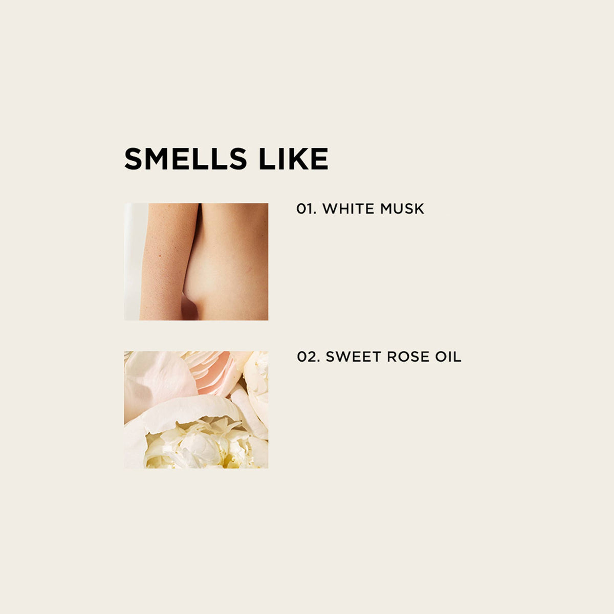 ROSIE Eau de Parfum with white musk