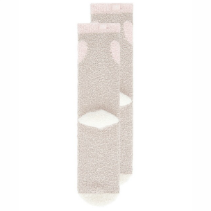 CC Color Block Heart Sock- Stone Multi