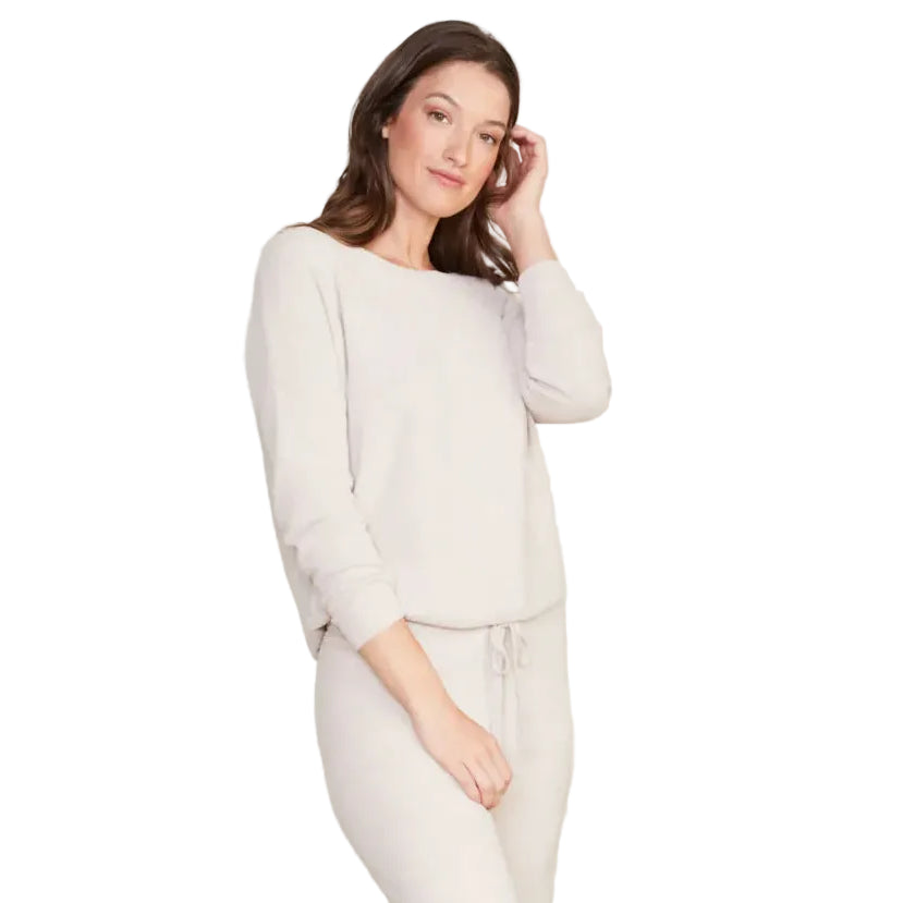 Cozychic Ultra Lite Slouchy Pullover - Stone