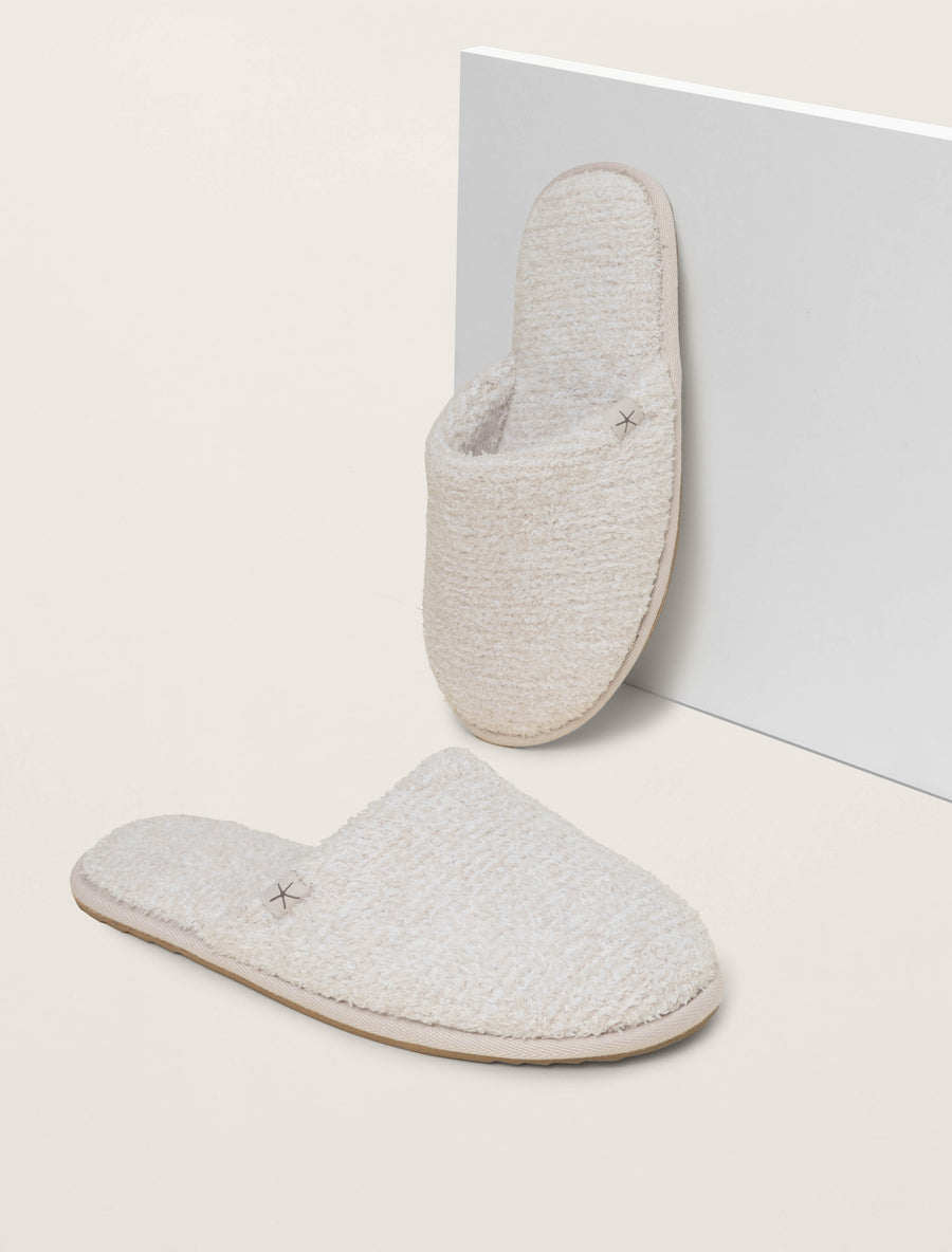 Unisex Slipper Stone White