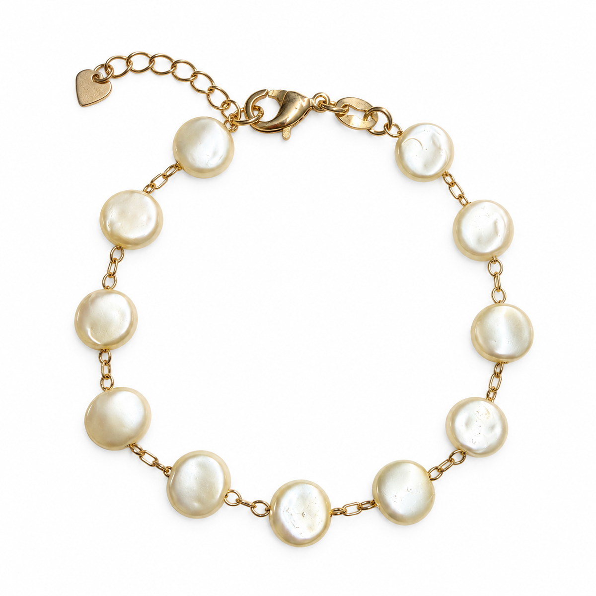 PLA-1263 Bracelet Bracelet - Brazilian, 18k Gold Plated Nickel Free Hypoallergenic Jewelry