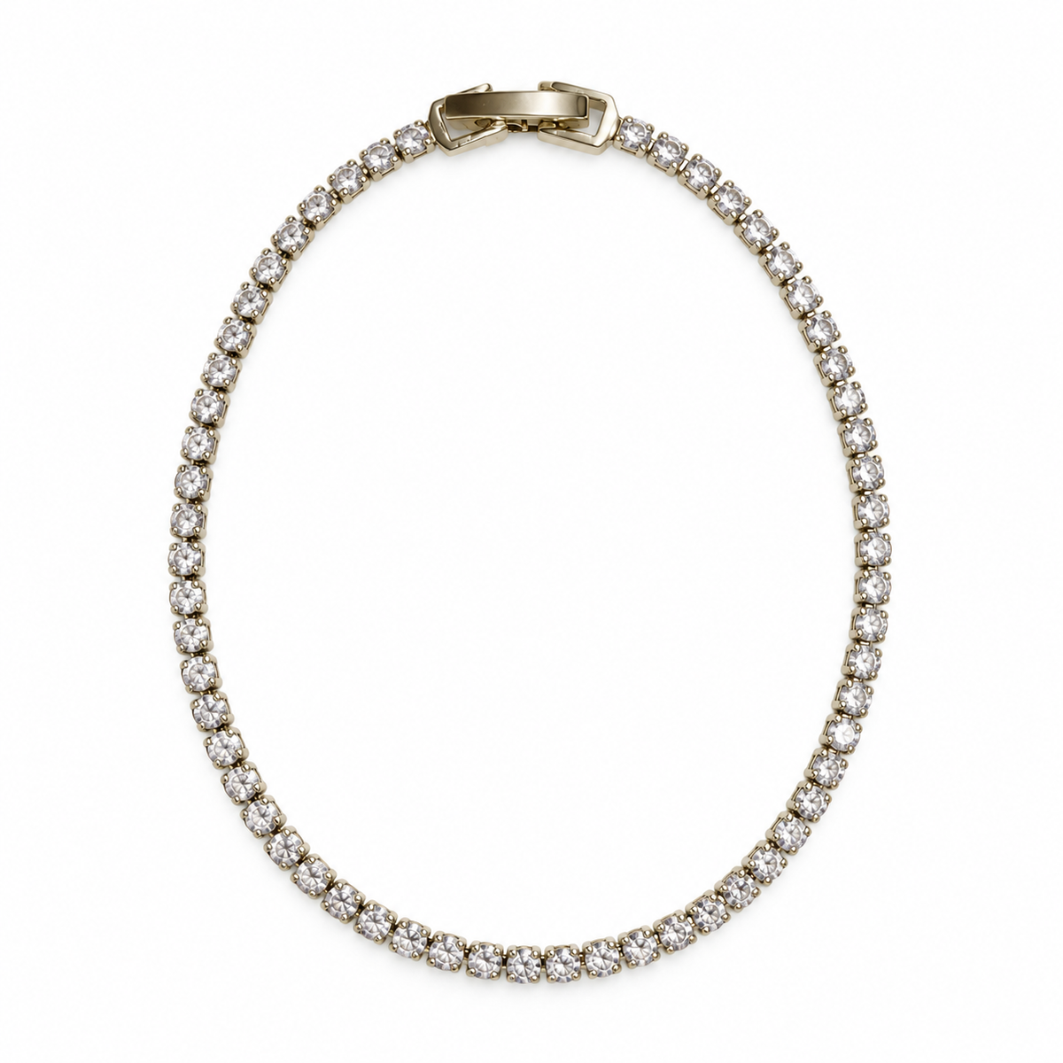 PLFX-323/7 Bracelet - Brazilian, 18k Gold Plated Nickel Free Hypoallergenic Jewelry