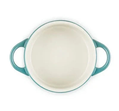 Classic Mini Round Cocotte 8oz - Bleu Riviera