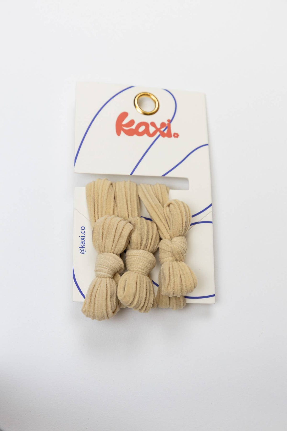 BOW SLICK BACK HAIR TIES