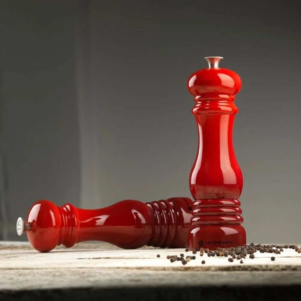 Set Of 2 Classic Salt And Pepper Mills 8in - Cerise