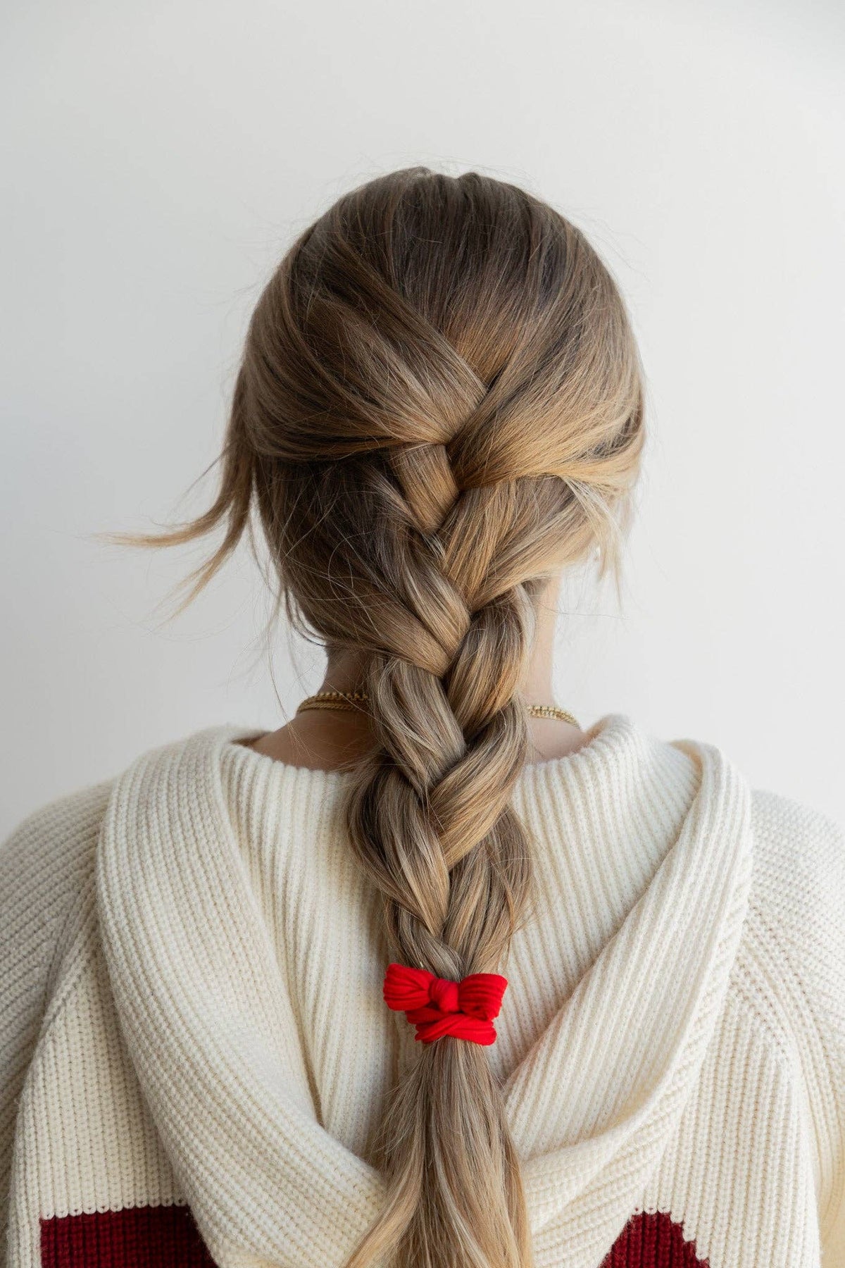 BOW SLICK BACK HAIR TIES