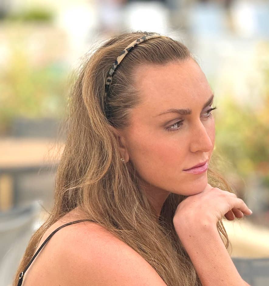 Eve Headband Italian Acetate - 1/4" Wide