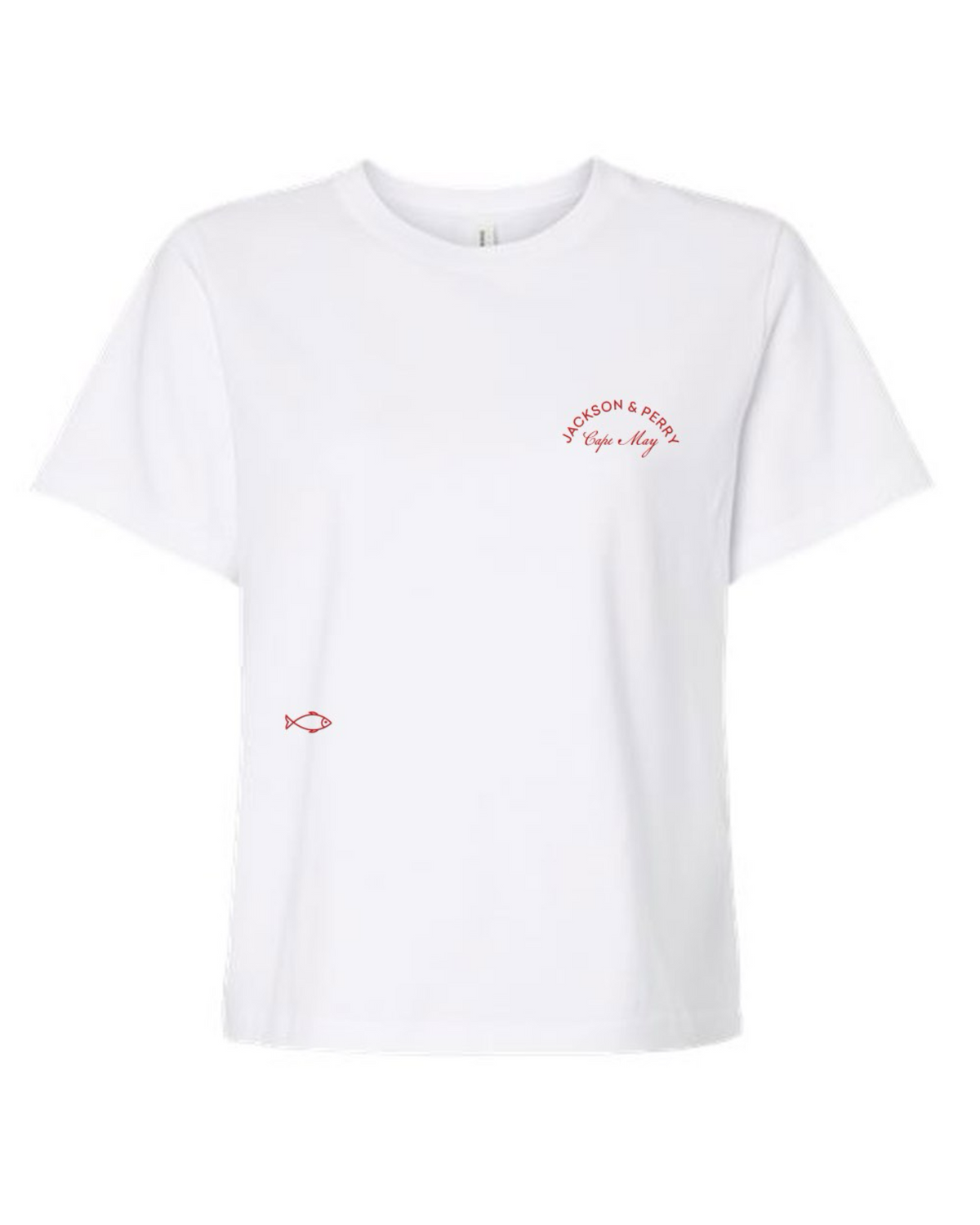 Jackson & Perry Cape May Full Tee - White