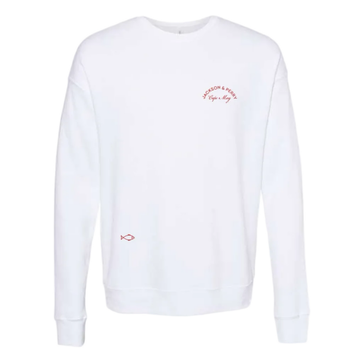 Jackson & Perry Cape May Sweatshirt - White