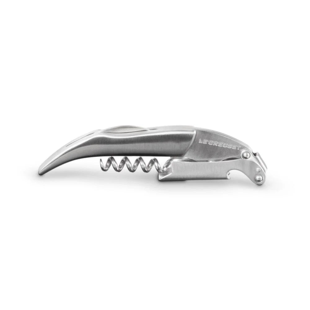 One-Step Waiter's Friend Corkscrew Wine Opener Stainless Steel