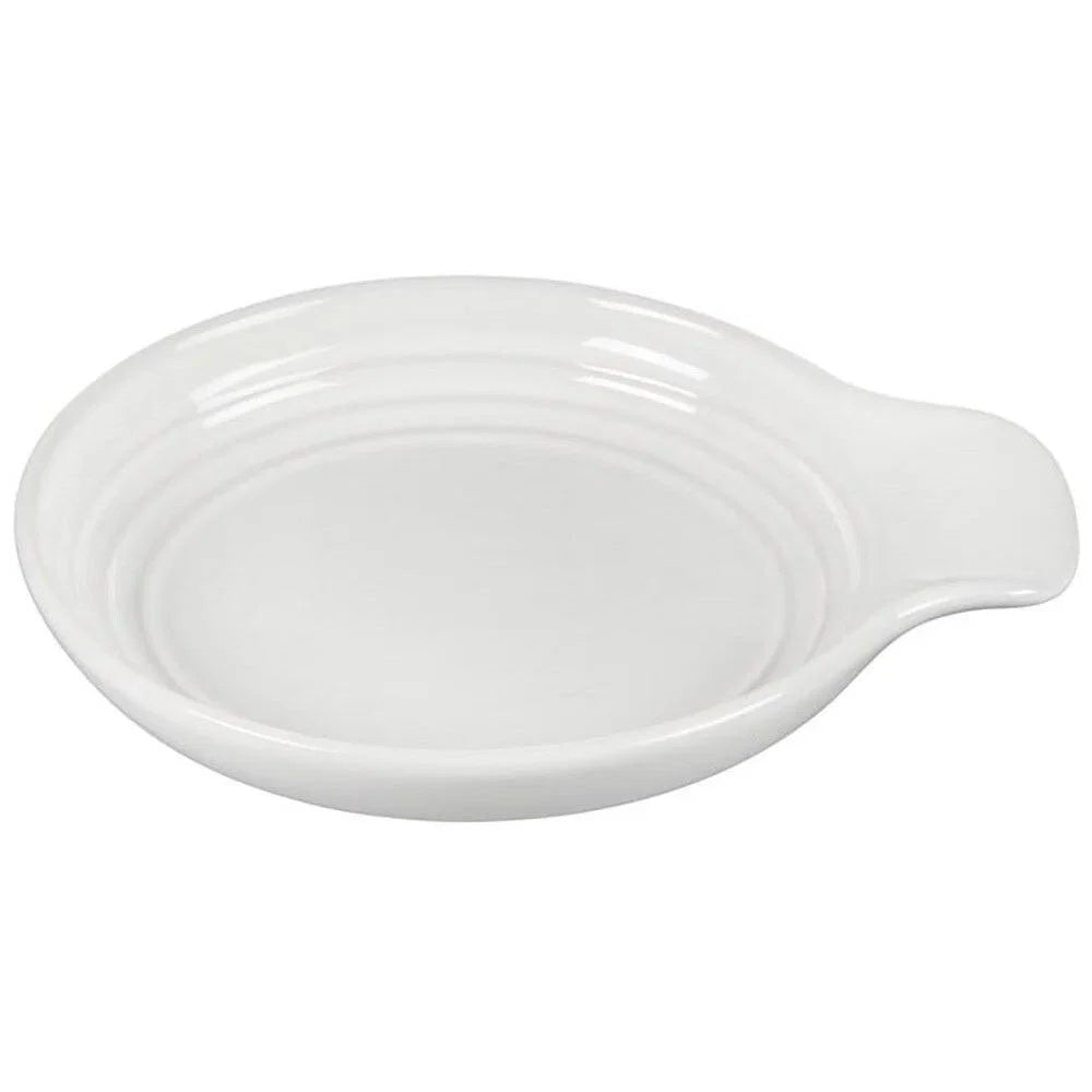 Signature Round Spoon Rest 6in - White