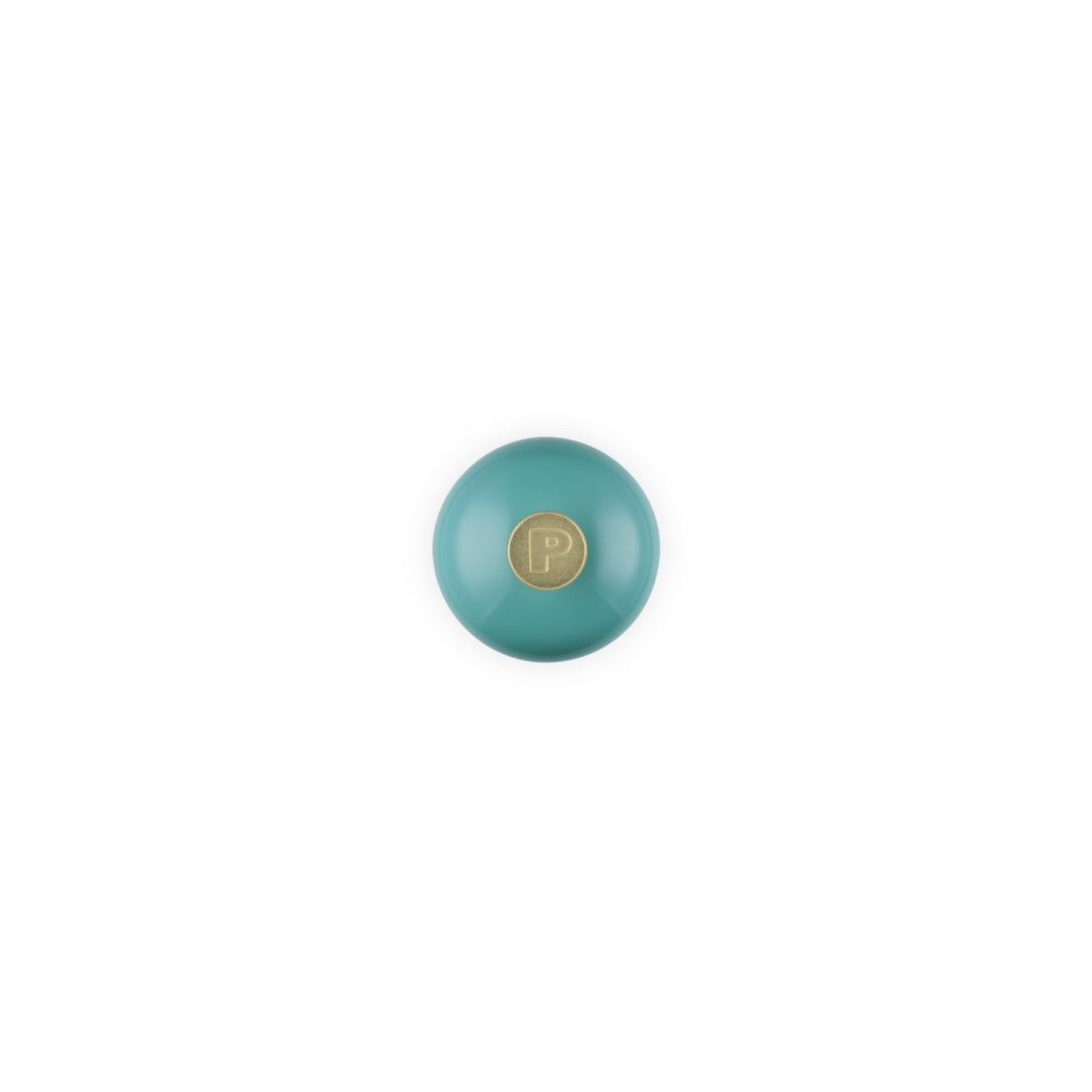 Classic Pepper Mill 8 In Bleu Riviera Light Gold Knob