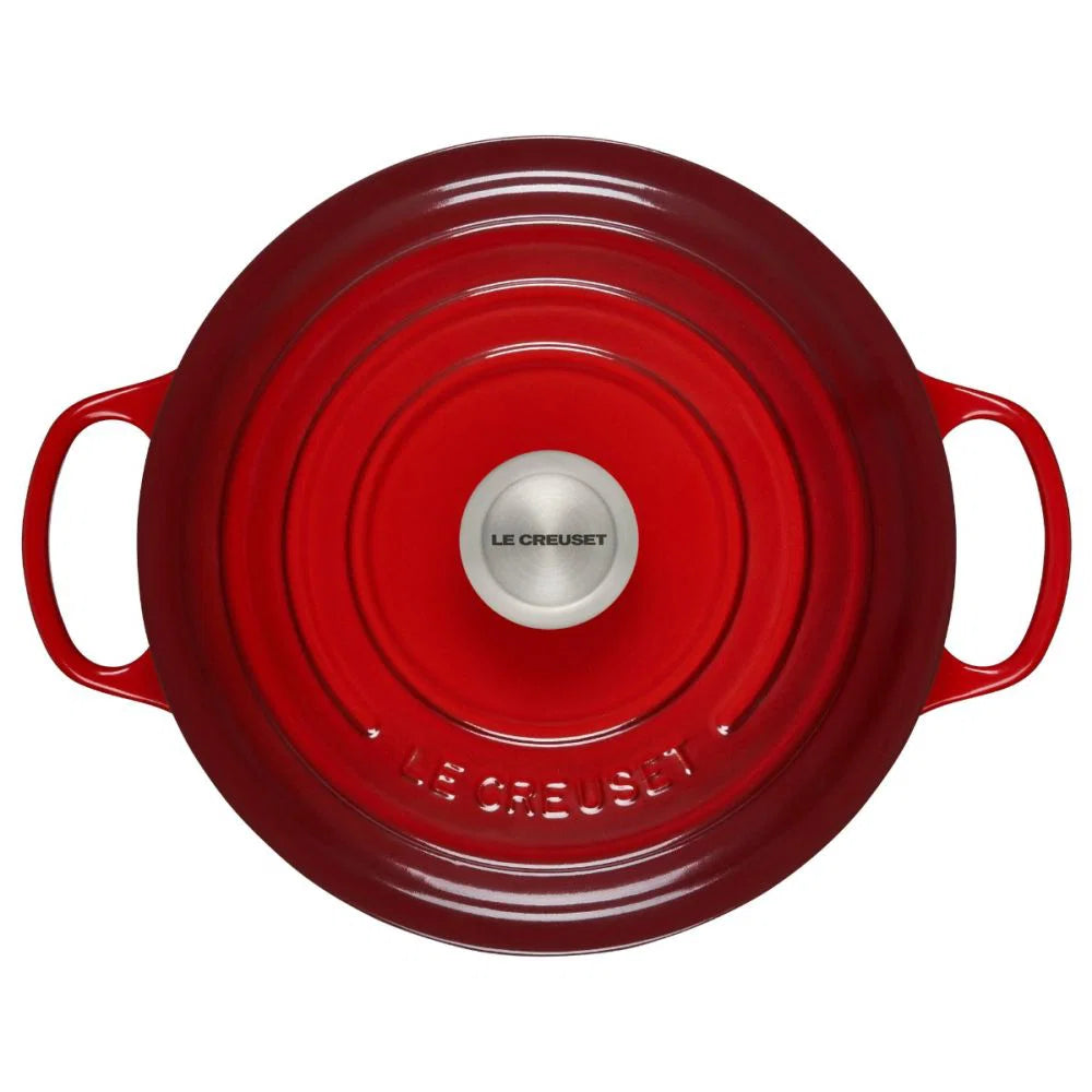 Signature Round Dutch Oven 5.5Qt - Cerise