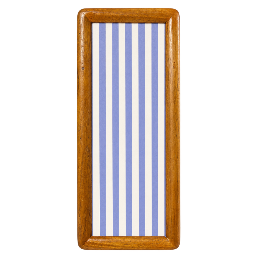 Jackson & Perry Wood Photo Booth Strip Frame Blue/White