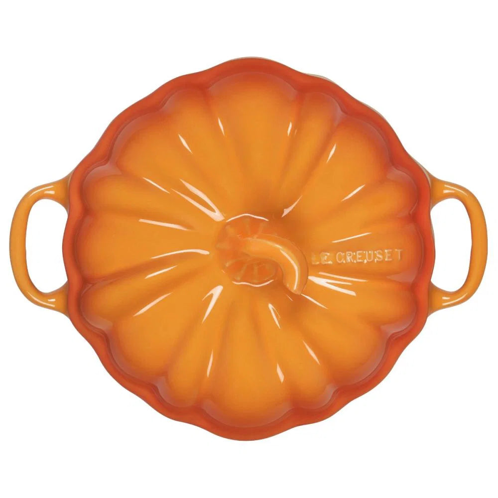 Pumpkin Mini Cocotte 12oz - Persimmon