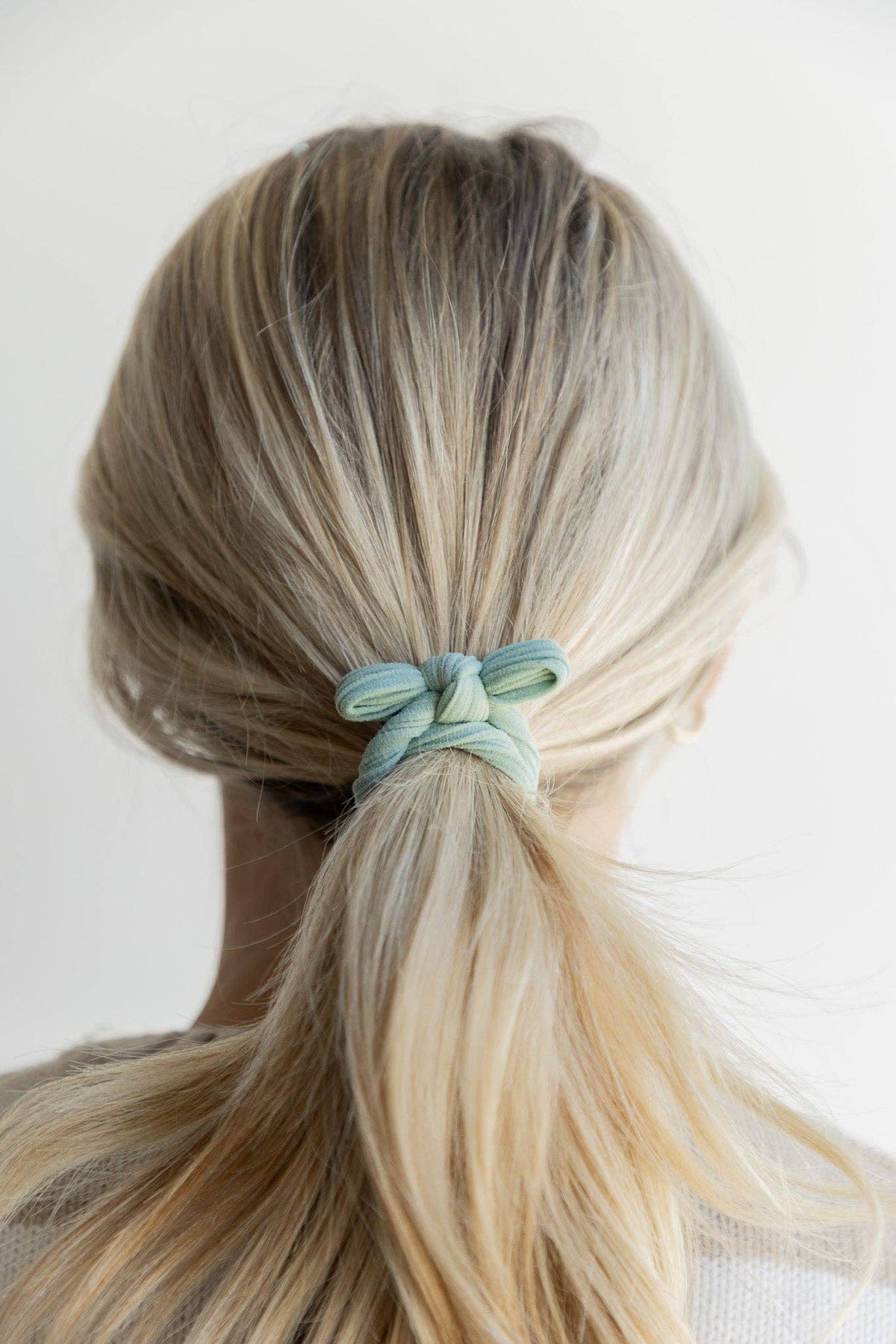 BOW SLICK BACK HAIR TIES
