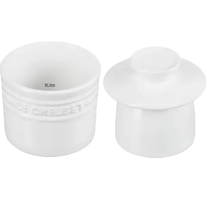 Butter Crock 6oz - White