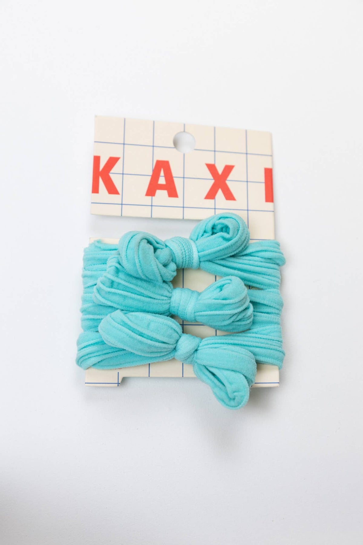 BOW SLICK BACK HAIR TIES