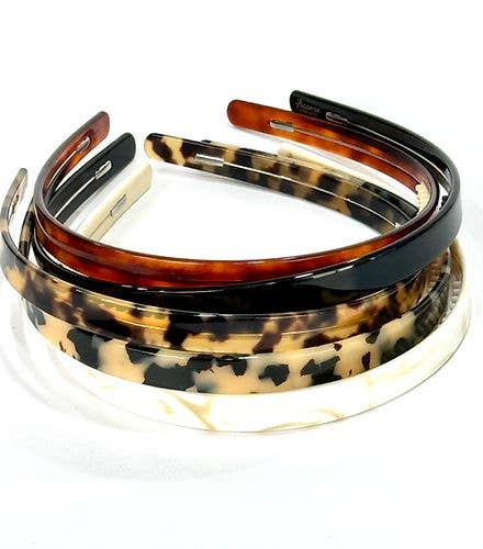 Eve Headband Italian Acetate - 1/2" Wide