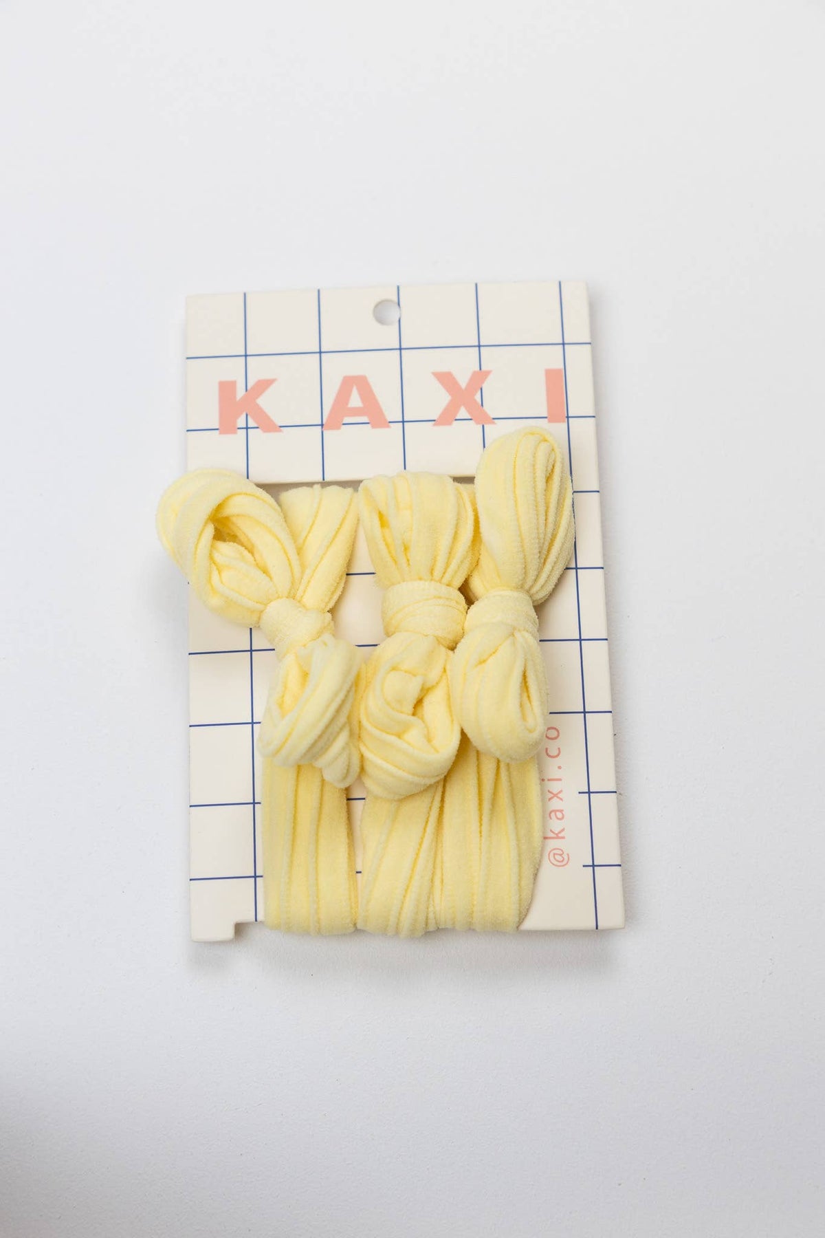 BOW SLICK BACK HAIR TIES