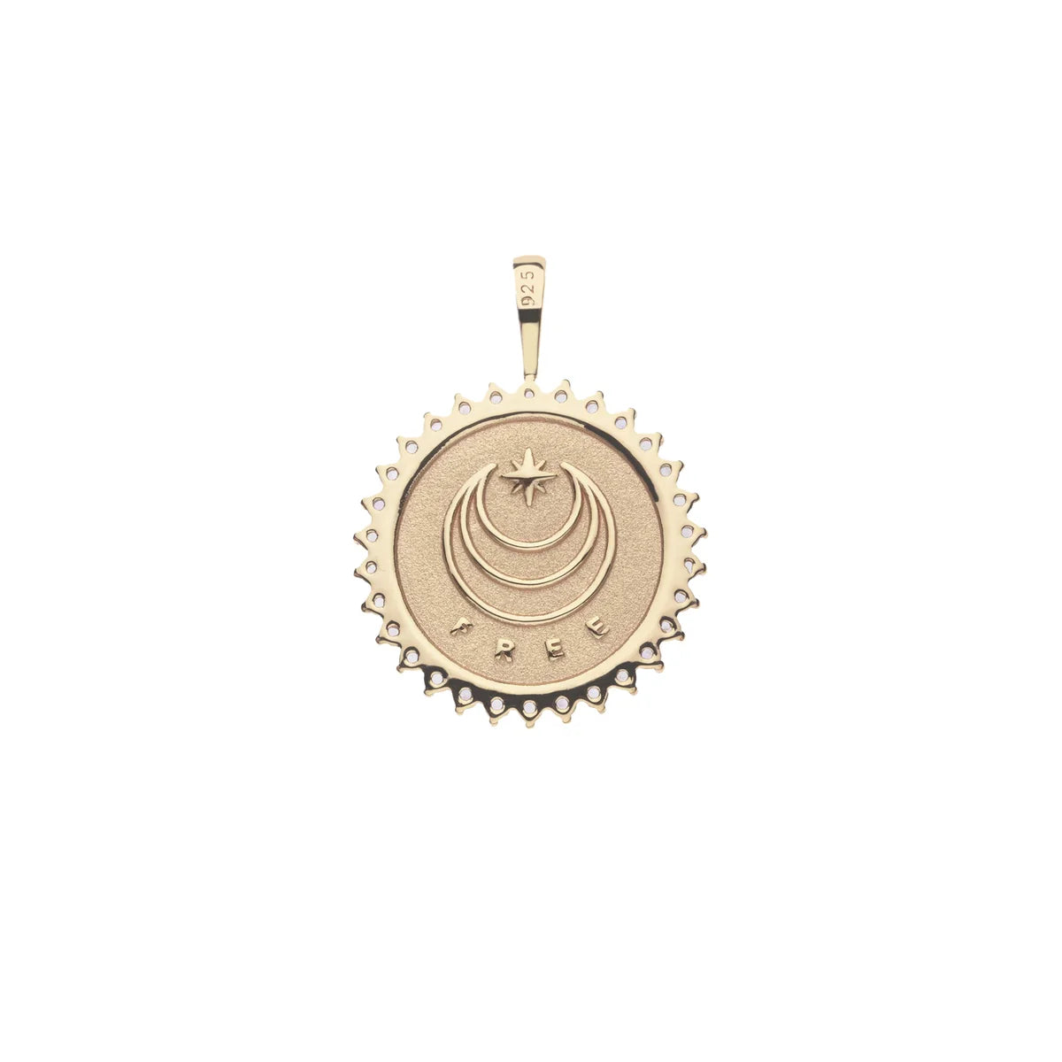 FREE Petite Embellished Coin (16"-18") - Classic Rolo Chain