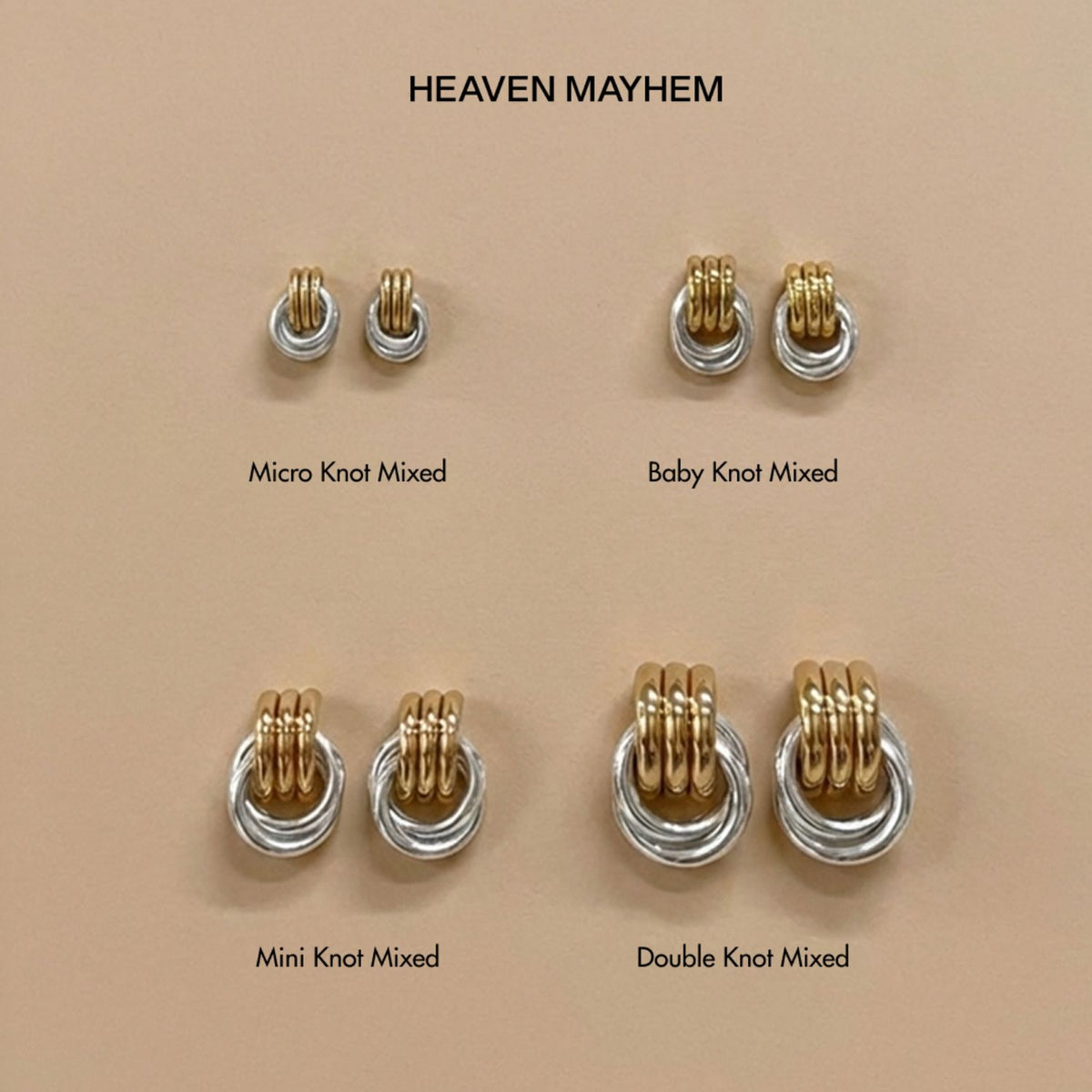 Baby Knot Earrings
