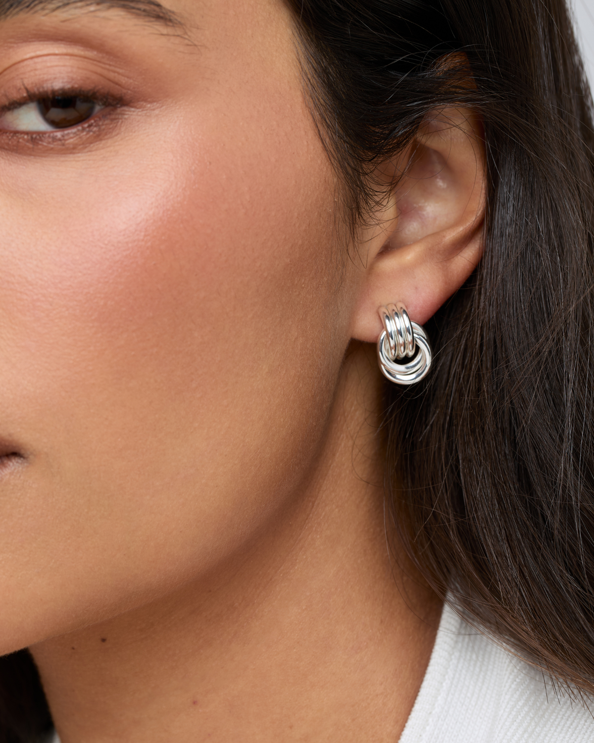 Micro Knot Earrings