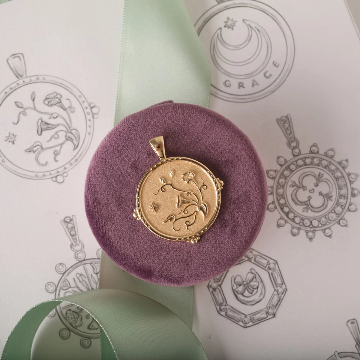GRACE JW Original Pendant Coin
