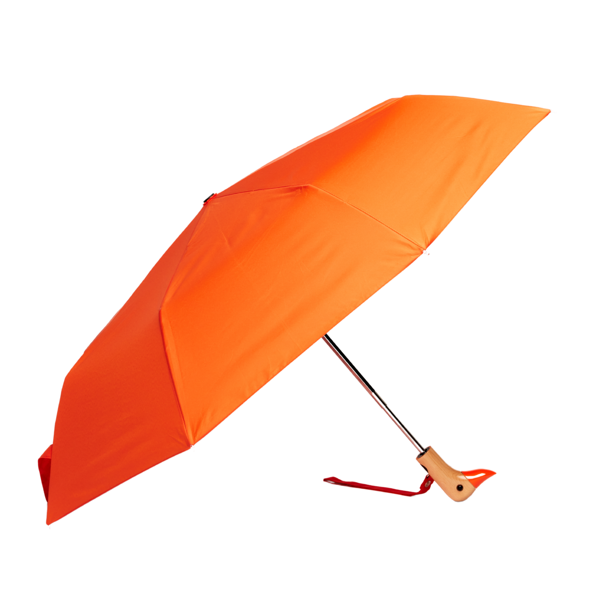 Pumpkin Orange Eco-Friendly Duckhead Umbrella