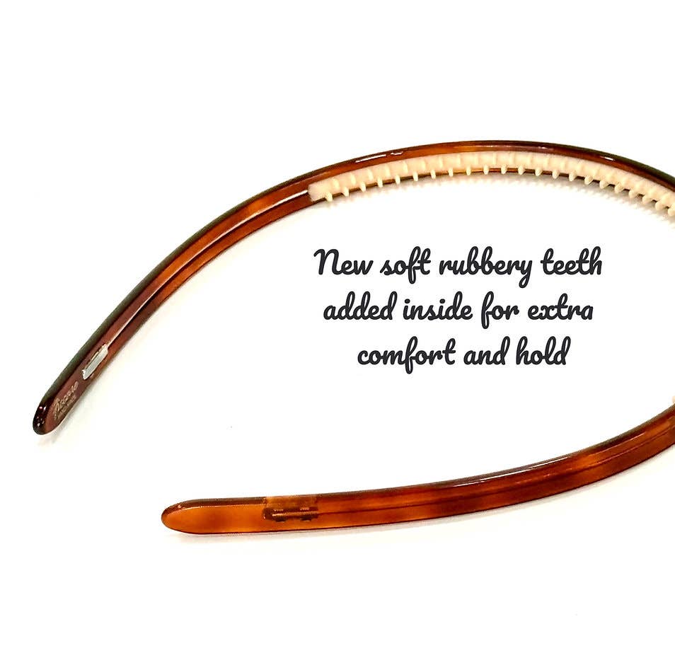 Eve Headband Italian Acetate - 1/4" Wide