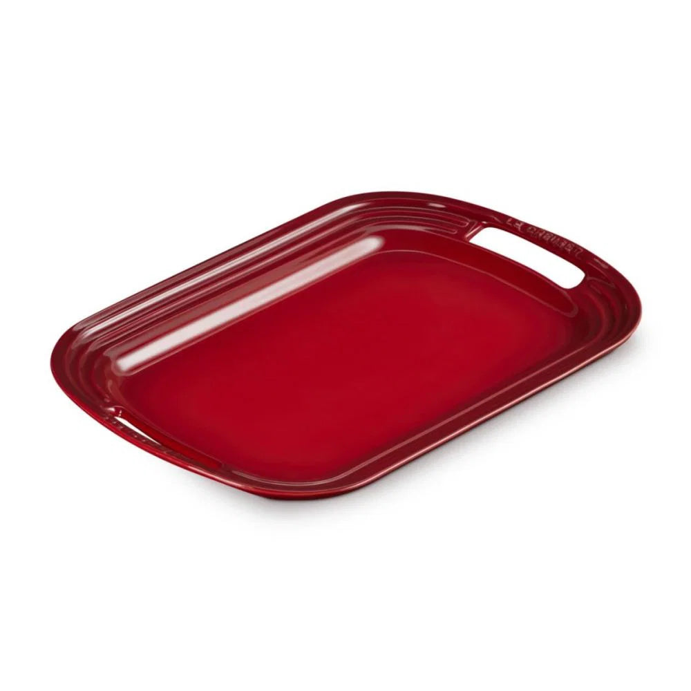 Serving Platter 16.25in - Cerise