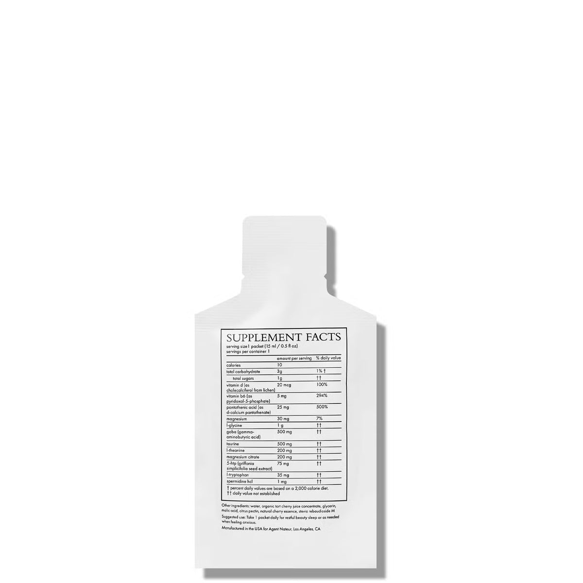 Calm (beauty) Spermidine & Taurine Daily Supplement