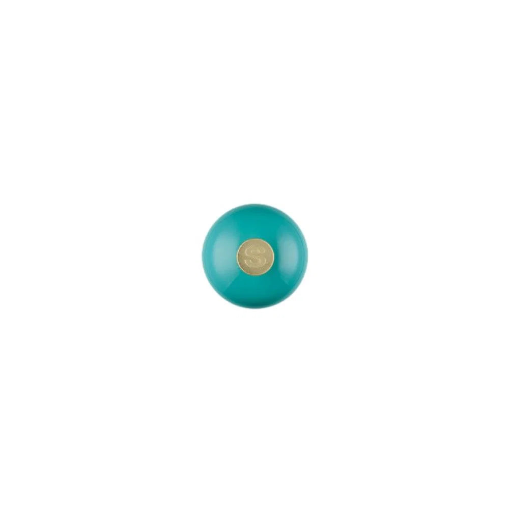 Classic Salt Mill 8in Bleu Riviera Light Gold Knob