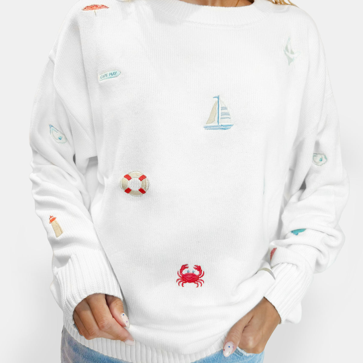 J&P Crewneck Sweater - Coastal Icons