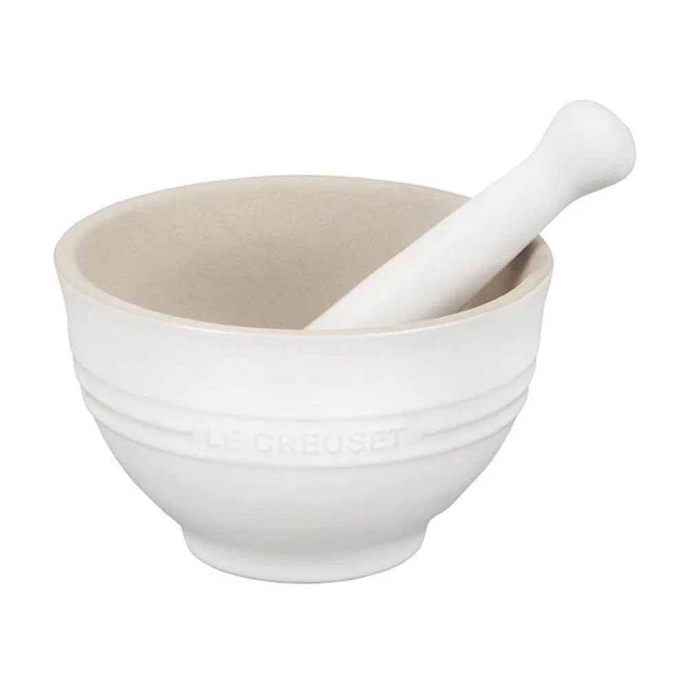 Mortar & Pestle 10oz - White